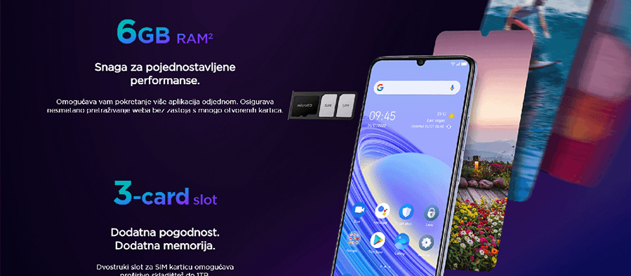 TCL 40 SE 4GB 128GG (Siva)